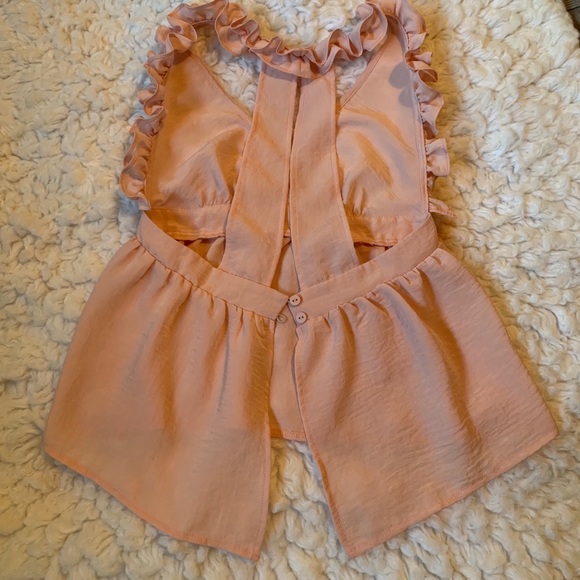 Blouse pink RIVER ISLAND SIZE 6 - Picture 4 of 5